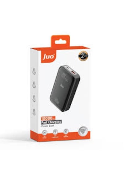 Juo 10000 Mah 33w Led Watt Amper Göstergeli Usb-a + Type-c Powerb