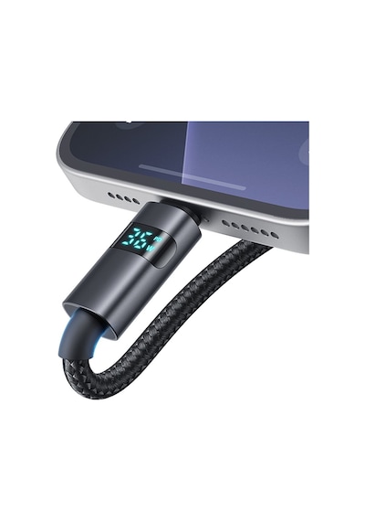 Mcdodo Ca-6570 36w Typec Lightning Apple Uyumlu iPhone Şarj Kablo Siyah