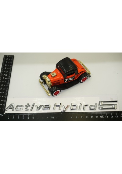 Bmw Active Hybrid5 Bagaj Krom Metal 3M 3D Yazı Logo