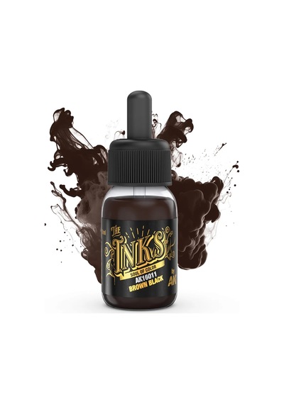 Ak Interactive 16023, 3x30 Ml. Karanlık Renkler Akrilik Mürekkep Seti Diğer