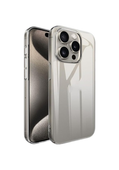 Teleplus Apple Uyumlu iPhone 15 Pro Kılıf Pc İvy Sert Kapak