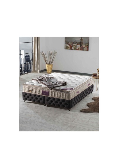 Luper İstanbul Luxuria Pedli Ultra Ortopedik Yaylı Yatak Beyaz 120 X 200 Genel