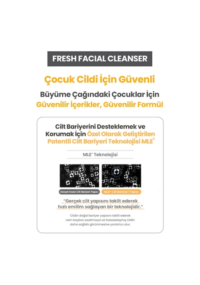 Atopalm Çocuklar İçin Göz Yakmayan Nemlendirici Yüz Temizleme Köpüğü 150 ML
