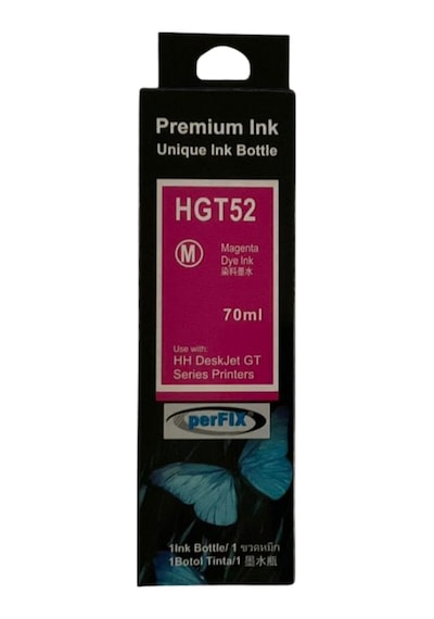Perfıx Hp Gt52m Kırmızı Moh55a Şişeli Mürekkep 70ml Diğer