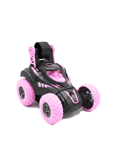 Uzaktan Kumandalı Stunt Araba 360 Dönen Akrobatik Rc Araç - Şarjlı Işıklı Off-road Oyuncak Araba Çok Renkli