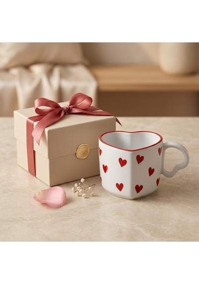 Seramik Kulplu Kupa Bardak, 250 Ml Geniş Kapasite, Kırmızı Kalp Desenli Tasarım, Ev Ofis Restoran İçin Kullanıma Uygun El Yapımı Seramik Kulplu Çay Kahve Espresso Latte Sunum Bardağı çok renkli Seramik Kulplu Kupa Bardak, 250 Ml Geniş Kapasite, Kırmızı Kalp Desenli Tasarım, Ev Ofis Restoran İçin Kullanıma Uygun El Yapımı Seramik Kulplu Çay Kahve Espresso Latte Sunum Bardağı çok renkli