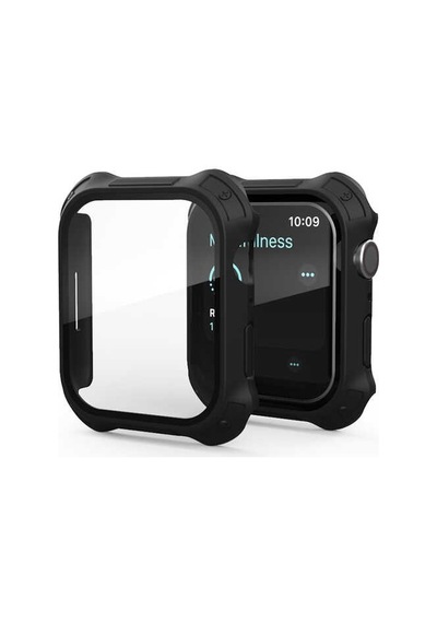 Apple Uyumlu  Watch 7 8 41 MM Tank Zırh Kasa Ve Mat Ekran Koruyucu 11
