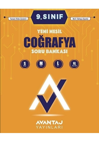 Avantaj 9. Sınıf Coğrafya Soru  Bankası