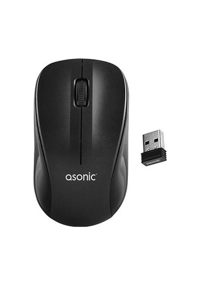 Asonic AS-WM5 Mouse Siyah 2 Adet