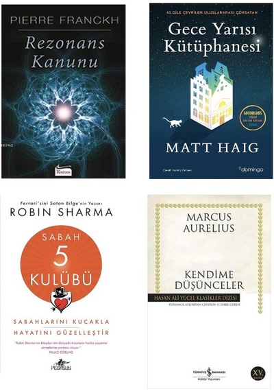 Rezonans Kanunu - Gece Yarısı Kutuphanesı-sabah 5 Kulubu - Kendıme Dusunceler 4 Set