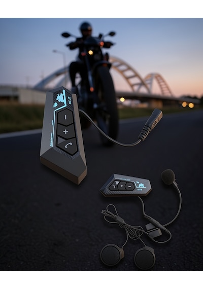 Bluetooth Kask Kulaklığı Intercom 5.0 Uuczzzbt22kulaklıkkk3