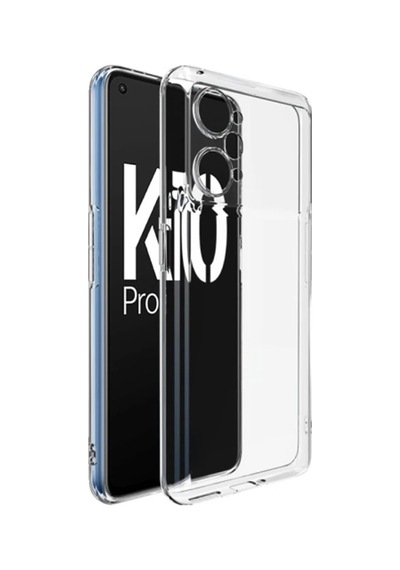 Ally Oppo K10 Pro 5g Kılıf Kamera Korumalı Ultra İnce Şeffaf Silikon Kılıf- 5775 Mh-hs3219-0866