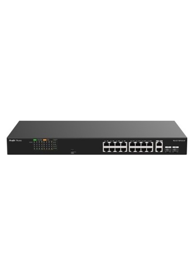 Ruıjıe Reyee Rg-es118fgs-lp 18 Port, 16 Port Megabit Poe, 120w, 2 Port Gigabit Combo, Switch Me