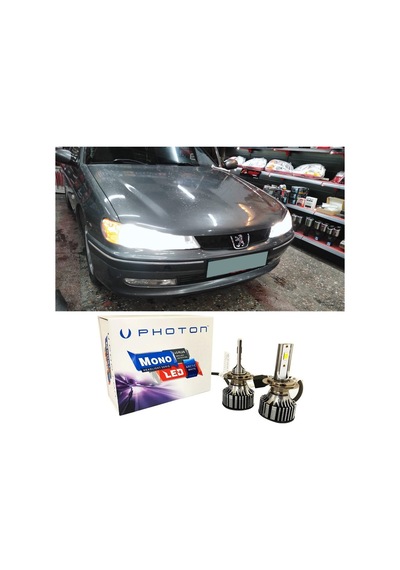 Peugeot 406 Led Xenon Kısa Far Ampulü H7 Mono Yeni Seri Beyaz