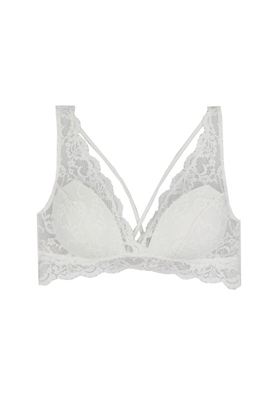 Magic Form 1470 Dantel Bralette Sütyen - Ekru Ekru
