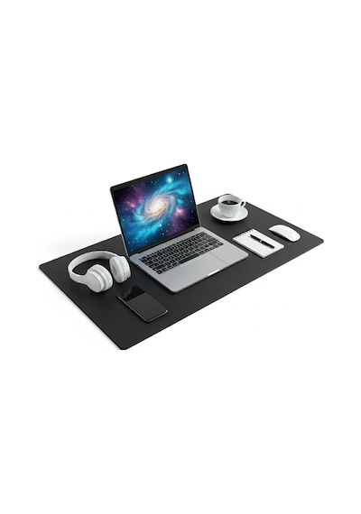 90x40 Xl Deri Mouse Pad,ofis,masa Matı Sümen,konforlu Mouse Pad,çift Yönlü Siyah Sku: Zeusstk3aecf373fa