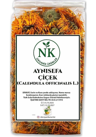 Aynısefa Çiçeği Calendula Officinalis L. 500gr