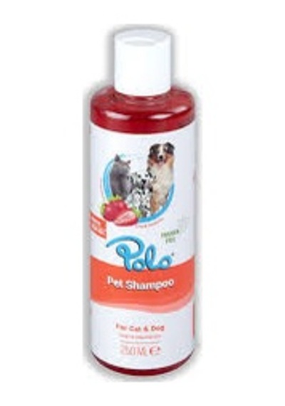 POLO KEDİ KÖPEK ÇİLEK KOKULU ŞAMPUAN 250 ML