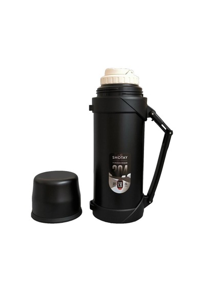 Shotay Çelik Termos 1200 ML Siyah
