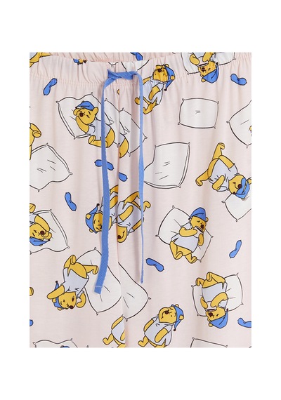 Lcw Young Pembe Winnie The Pooh Baskılı Kadın Pijama Takım