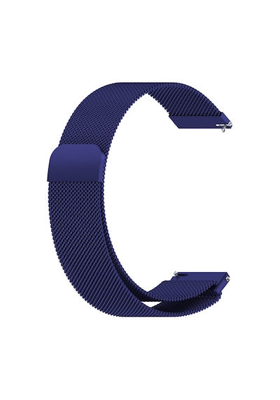 Caseonn Amazfit Active Max Kordon Manyetik Metal Hasır Kayış Lacivert