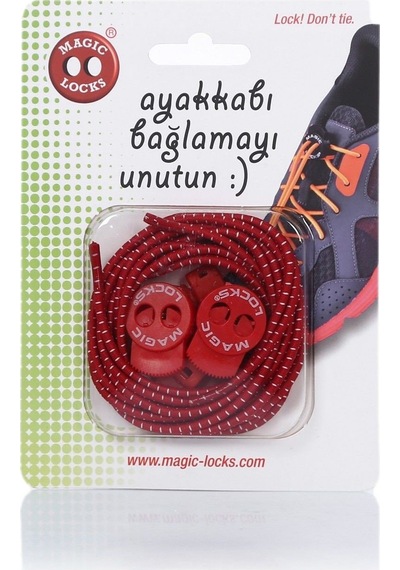 Magic Locks Akıllı Bağcık Yuvarlak Fuşya