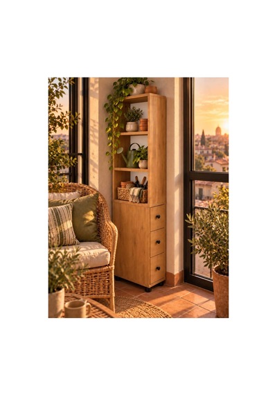 Dar Alan Dolabı 3 Çekmeceli Raflı Kitaplık Çok Amaçlı Banyo Mutfak Düzenleyici150x47x20 Cm Kahverengi - 932242619 Kahverengi Dar Alan Dolabı 3 Çekmeceli Raflı Kitaplık Çok Amaçlı Banyo Mutfak Düzenleyici150x47x20 Cm Kahverengi - 932242619 Kahverengi