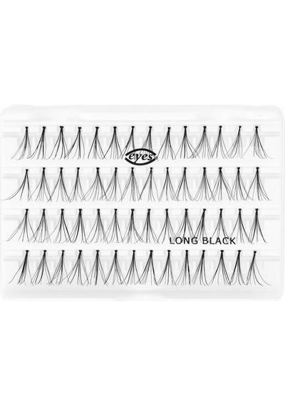 Eyes Tekli Kirpik 56'lı Long Siyah-30