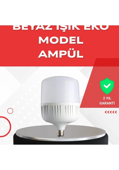 30w Şarjlı Led Ampul E27 Elektrik Kesintilerinde Beyaz Işık