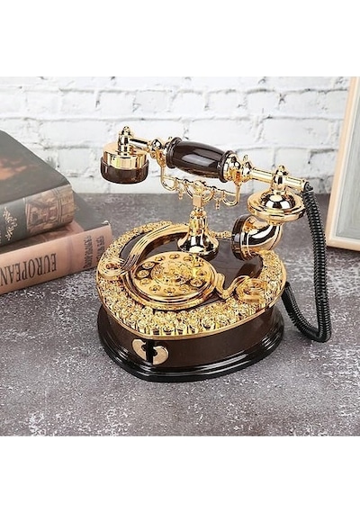 Siyah Telefon Müzik Kutusu Mücevherlik Takı Kutusu N-44bw10