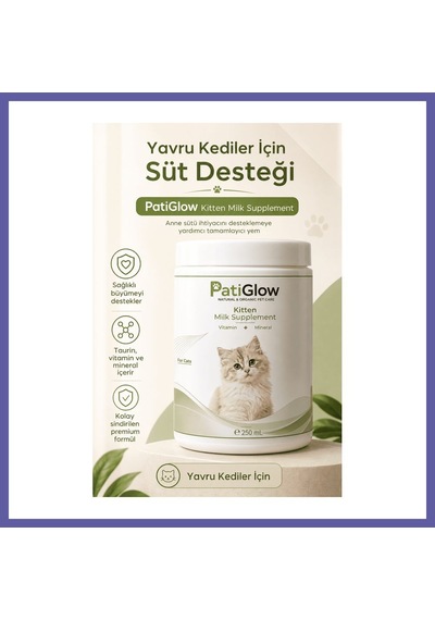 Bezos Patiglow Yavru Kedi Süt Tozu 250 G Nıda