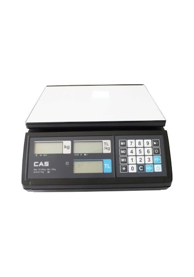 Cas Er-Jr Rs232 Bilgisayar Bağlantılı Terazi 30 KG Hassas Bilter