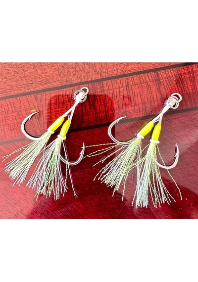 Jig Assist Hook 1/0 İkili Set