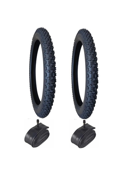 16 Jant Bisiklet Ön - Arka İç Ve Dış Lastik Seti 16 X 1.95 Ekonomik Seri Lastik Sku: Zeusstk18a67e2b41