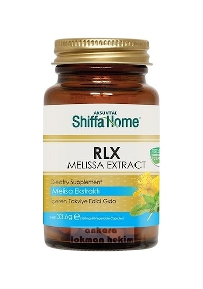 Aksu Vital Shiffa Home Rlx (Relax) Melisa Ekstraktı - 60 Kapsül