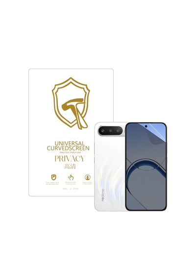 Realme 16 İle Uyumlu Privacy Gizlilik Filtreli Hayalet Nano Ekran Koruyucu-ekm110