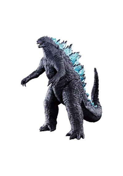 Godzilla Dinozor Figürü Vinil Çocuk Sesli Mavi 14,9cmx20,1cm