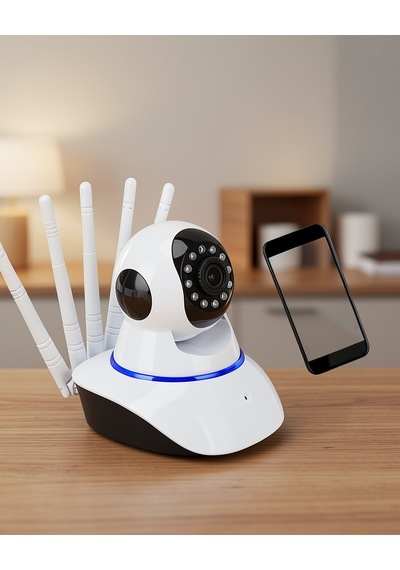 Güvenlik Kamerası Antenli Gece Görüşlü Harekete Duyarlı Uuczzzwifikameraaaaa1 11256983