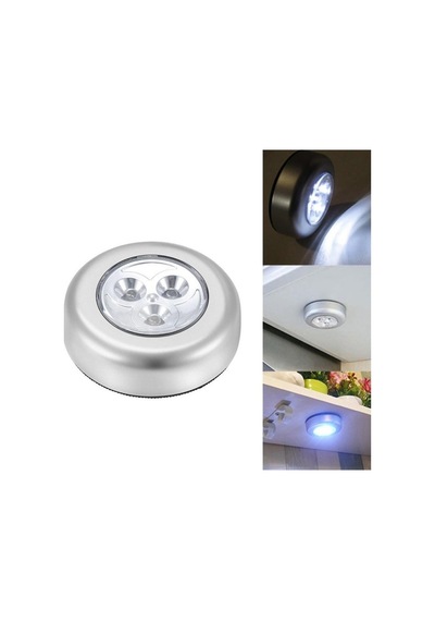 Lightorch Kablosuz Kapı Duvar Aydınlatma 3 Led'li Dokunmatik