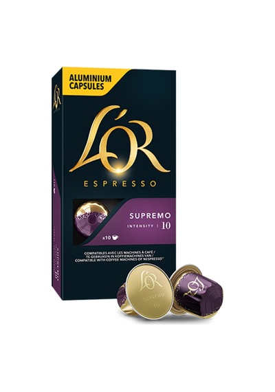 Lor Espresso 10 Supremo 10'lu Kapsül Kahve - 5 Adet Tarı