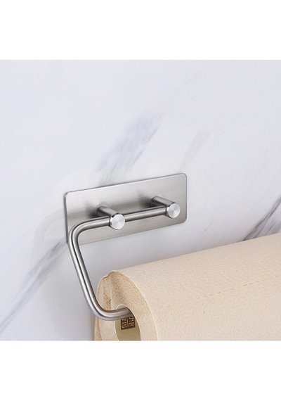 Deltahome Paslanmaz Çelik Kağıt Havluluk Askılık - Inox