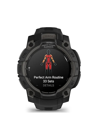 Garmin Instinct 3 45 Mm Amoled Siyah Siyah