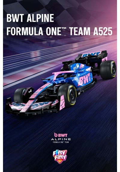 Cada Bwt Alpıne F1 Formula Aracı 1/24 Scale -c55024w 300 Parça Oyuncak Yapım Seti Blok