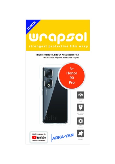 Honor 90 Pro Mat Arka Ve Yan Kaplama Leke Bırakmayan Film