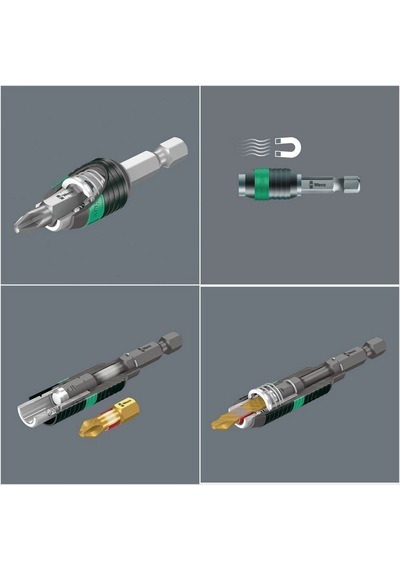 Wera Bit-Check 10 Universal 3 Bits Seti 05056375001