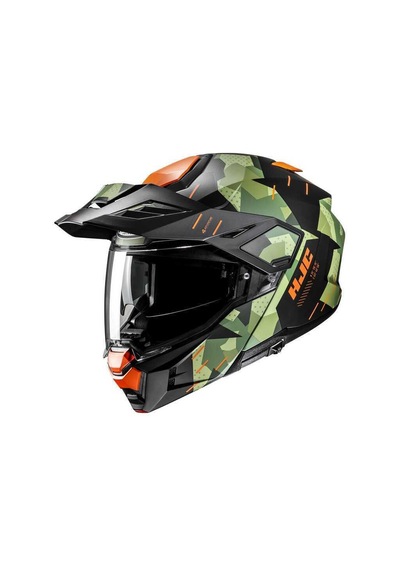 Hjc İ80 Rokı Mc47sf Kask Yeşil Siyah