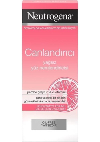 Neutrogena Pembe Greyfurt Yağsız Nemlendirici 50 ML