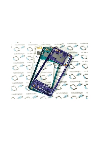 Samsung Galaxy Uyumlu A30S Kasa Arka Pil Batarya Kapağı (Yan Tuş) (235102184)