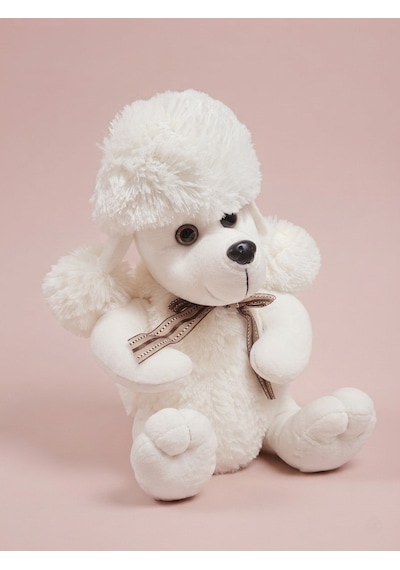 Peluş Uzun Kulaklı Köpek 45 Cm Krem