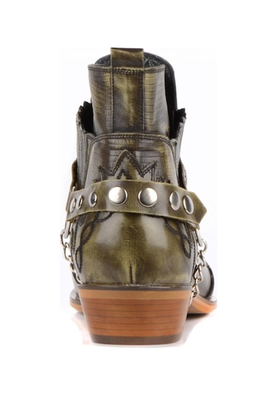 Footcourt Oliv Erkek Kovboy Bot (Western) Yeşil